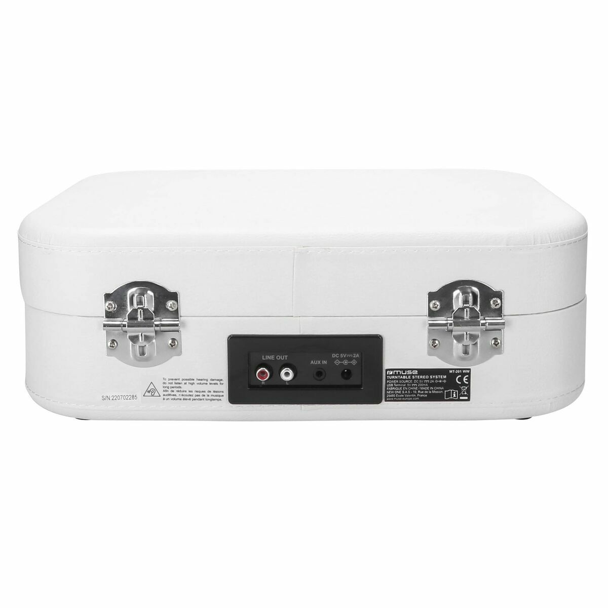 Skivspelare Muse MT201WW  BLANCO Vit - 5