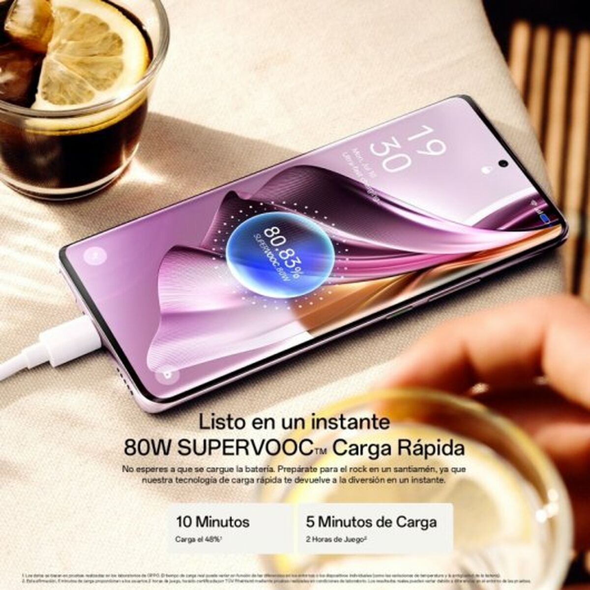 Smartphone Oppo OPPO Reno10 Pro 5G 6,7" 256 GB 12 GB RAM Octa Core Snapdragon 778G Purpur Violett - 4