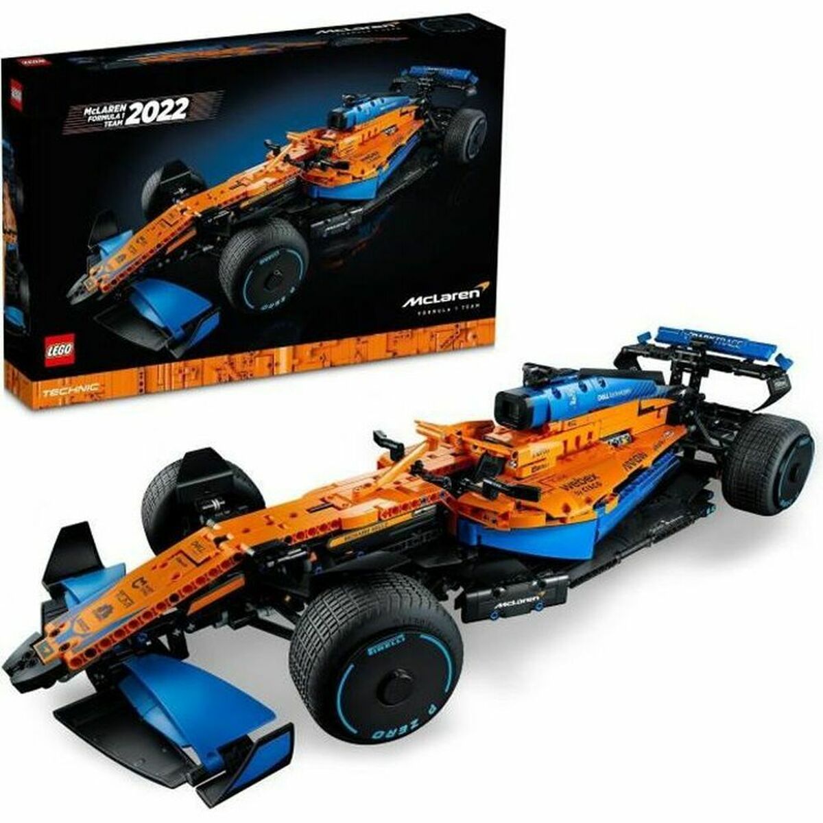 Byggsats   Lego Ferrari 488 GTE AF Corse 51         Blå Svart Orange
