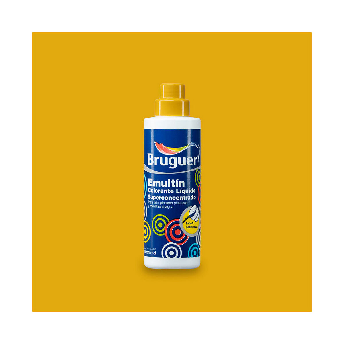 Flytande färgämne med hög koncentration Bruguer Emultin 5056674 Ockra 50 ml - 2