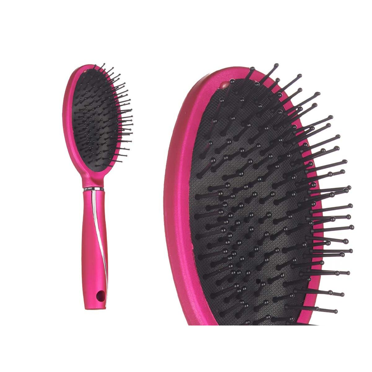 Borste Berilo Fuchsia Silikon Plast (12 antal) - 3