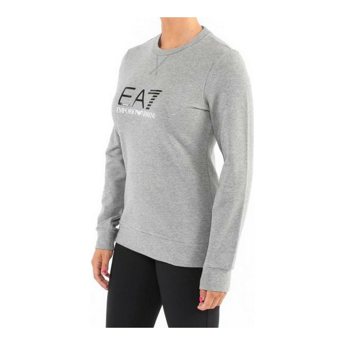 Långärmad t-shirt Dam Armani Jeans 6ZTM38 TJ24Z Grå - 5