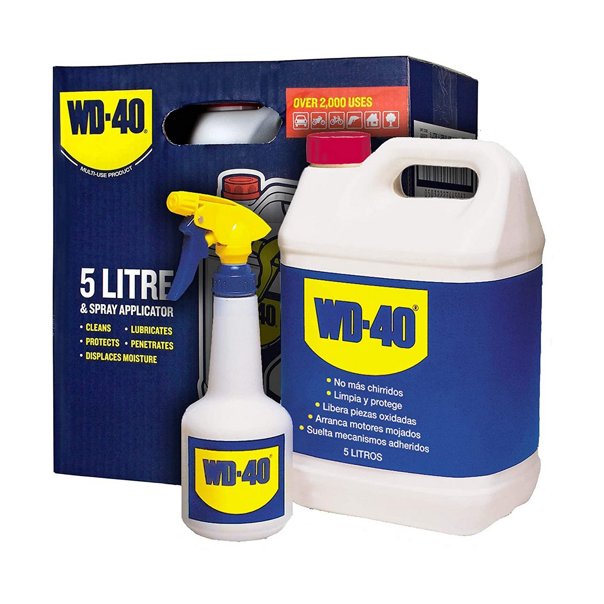 Glidmedel Flera användningsområden WD-40 44506 Sprej Flera användningsområden Karaff 5 L (5L) - 8
