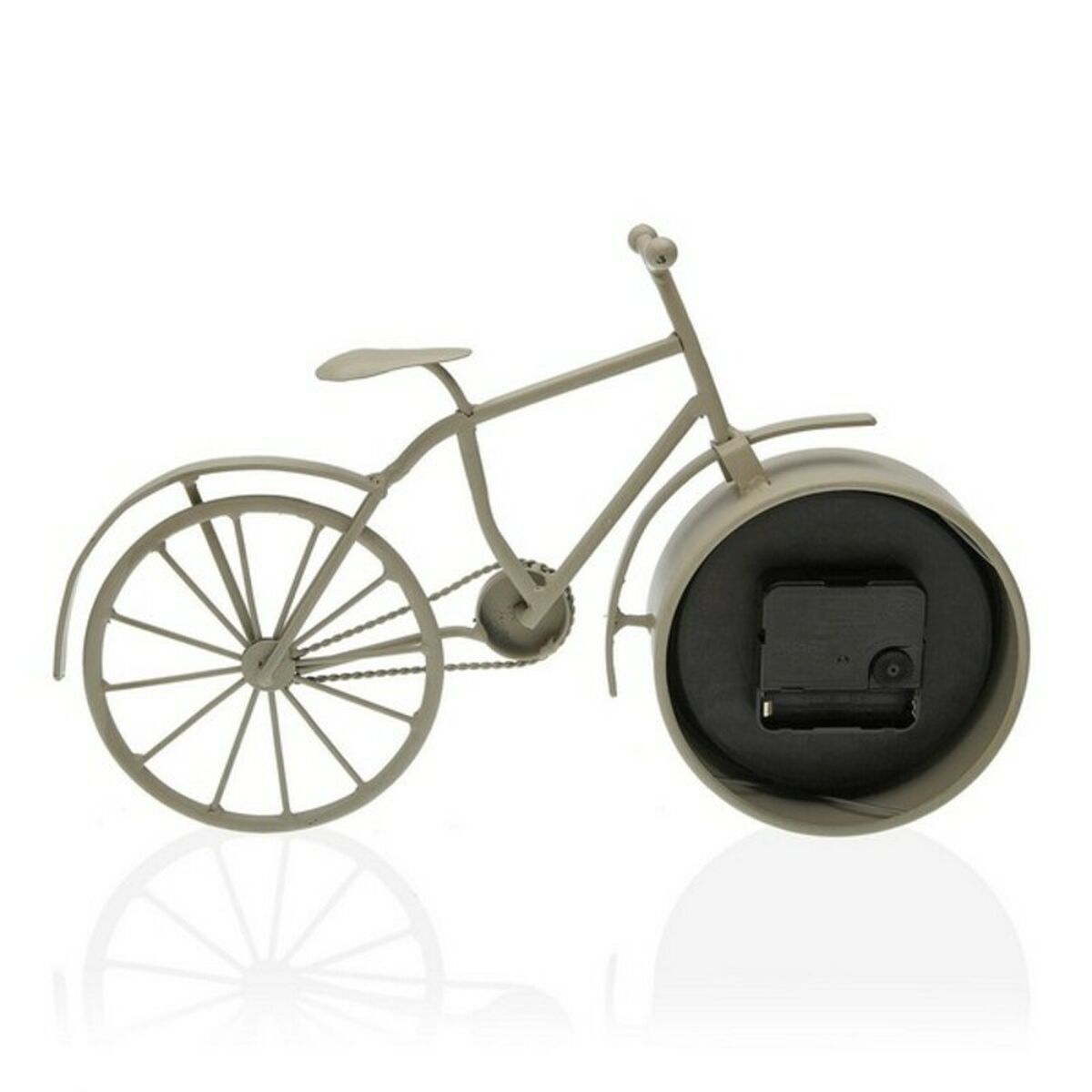 Asztali óra Bicicle Versa Grå Metall (6 x 20 x 33 cm) (6 x 20 x 33 cm) - 2