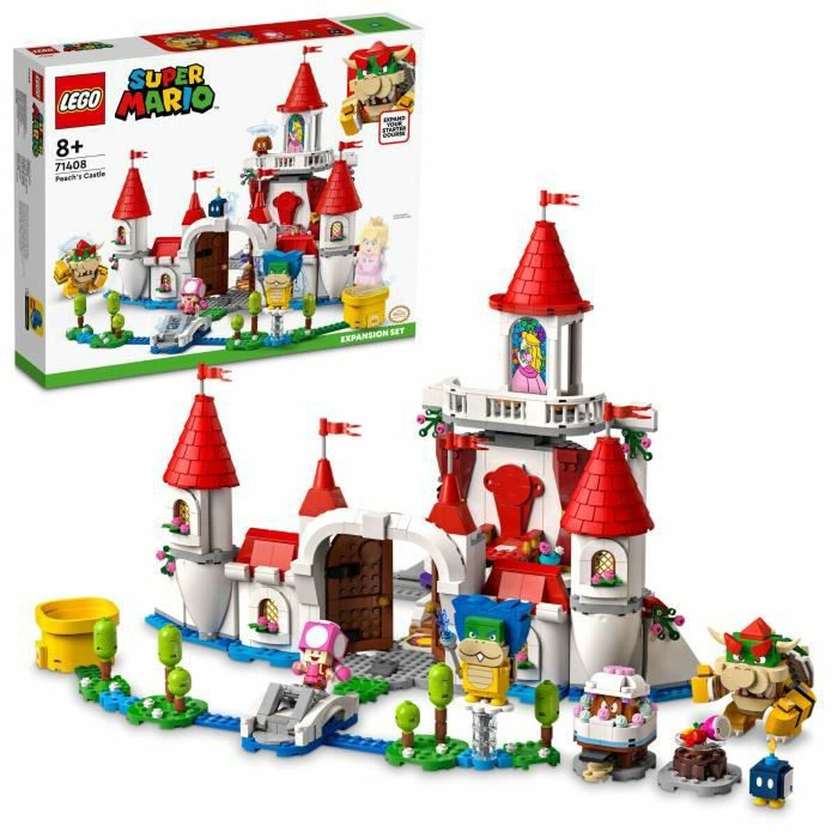 Byggsats Lego 71408 SET DE EXPANSIÓN - CASTILLO DEL MELOCOTÓN Multicolour