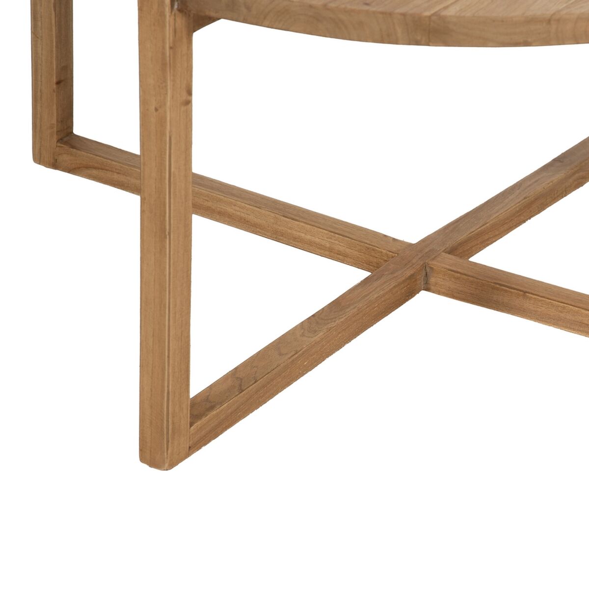 Soffbord Naturell 80 x 80 x 40 cm - 6