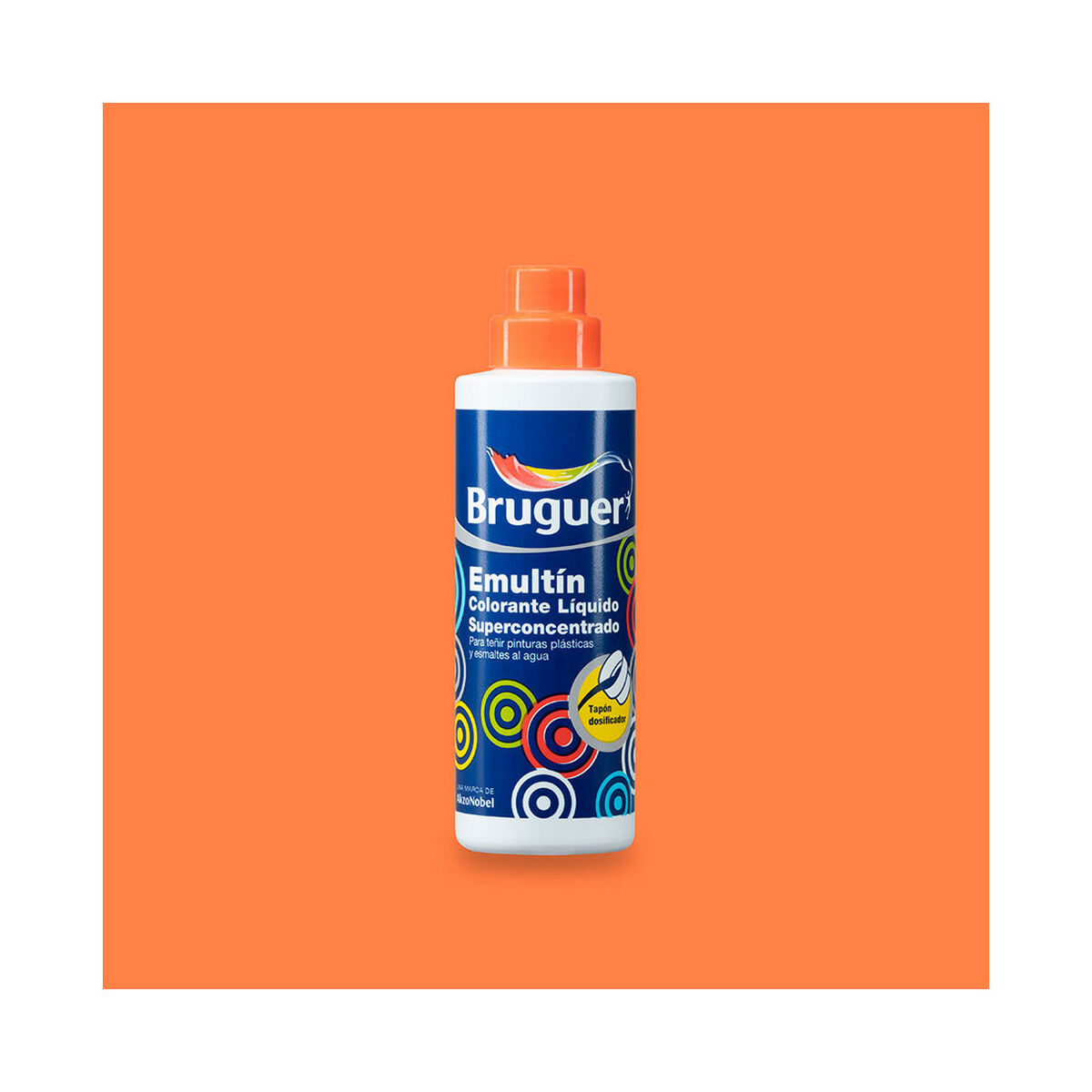 Flytande färgämne med hög koncentration Bruguer Emultin 5057392 Lax 50 ml - 2