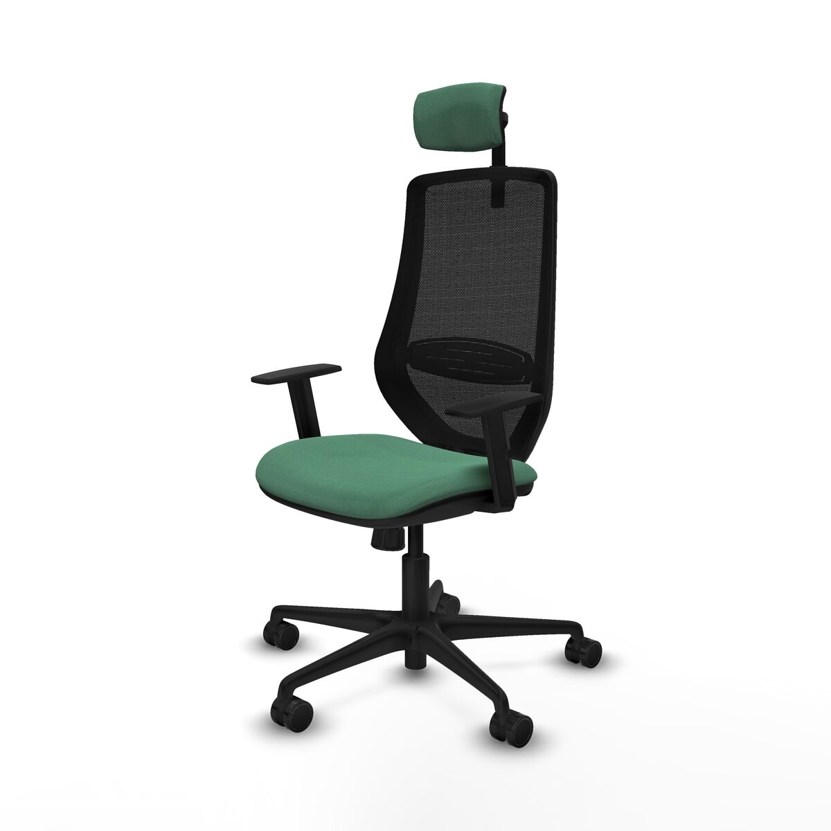 Kontorsstol Piqueras y Crespo D036N2W Smaragdgrön - 2