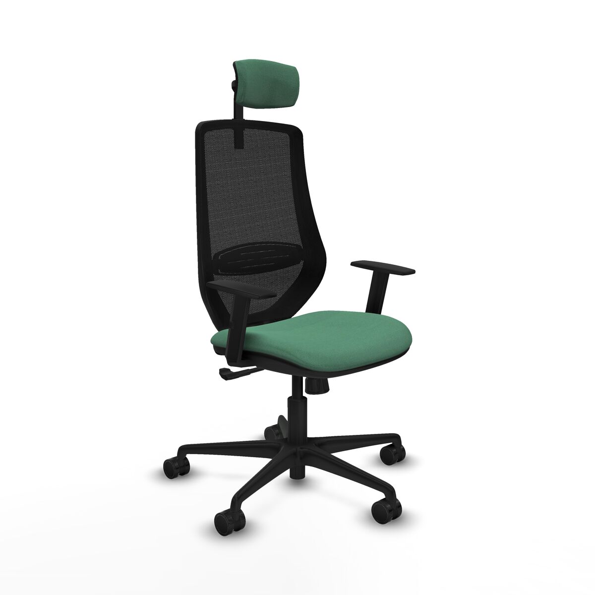 Kontorsstol Piqueras y Crespo D036N2W Smaragdgrön