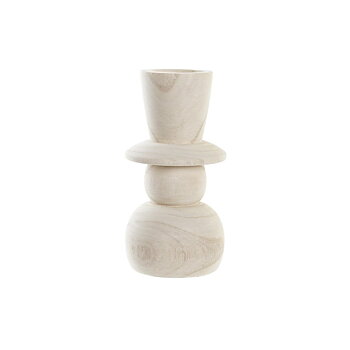 Vas DKD Home Decor Brun Naturell 14 x 14 x 27 cm