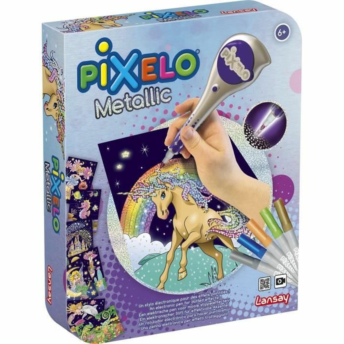 Målarbilder Lansay Pixelo Coloring game Metal box (FR) - 7