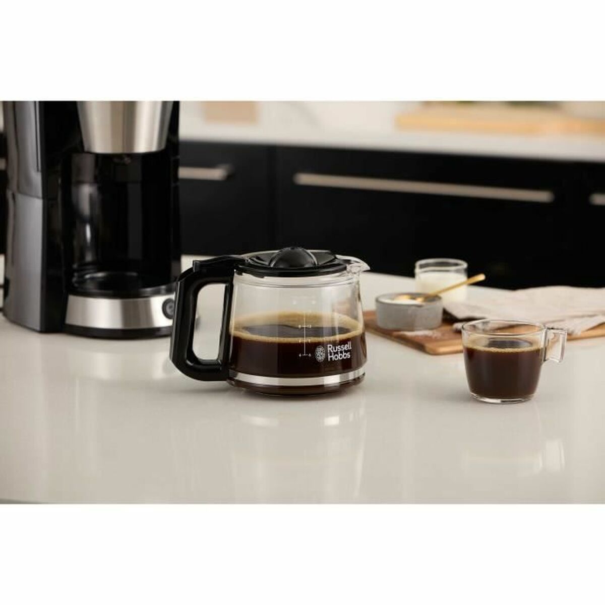 Kaffebryggare Russell Hobbs Svart Stål 1080 W 1,25 L - 3