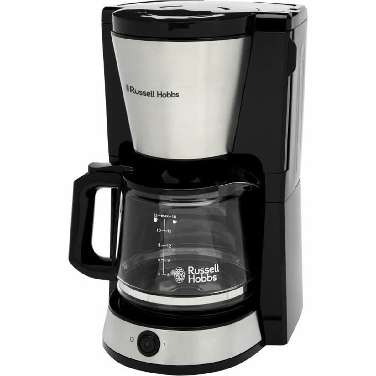 Kaffebryggare Russell Hobbs Svart Stål 1080 W 1,25 L