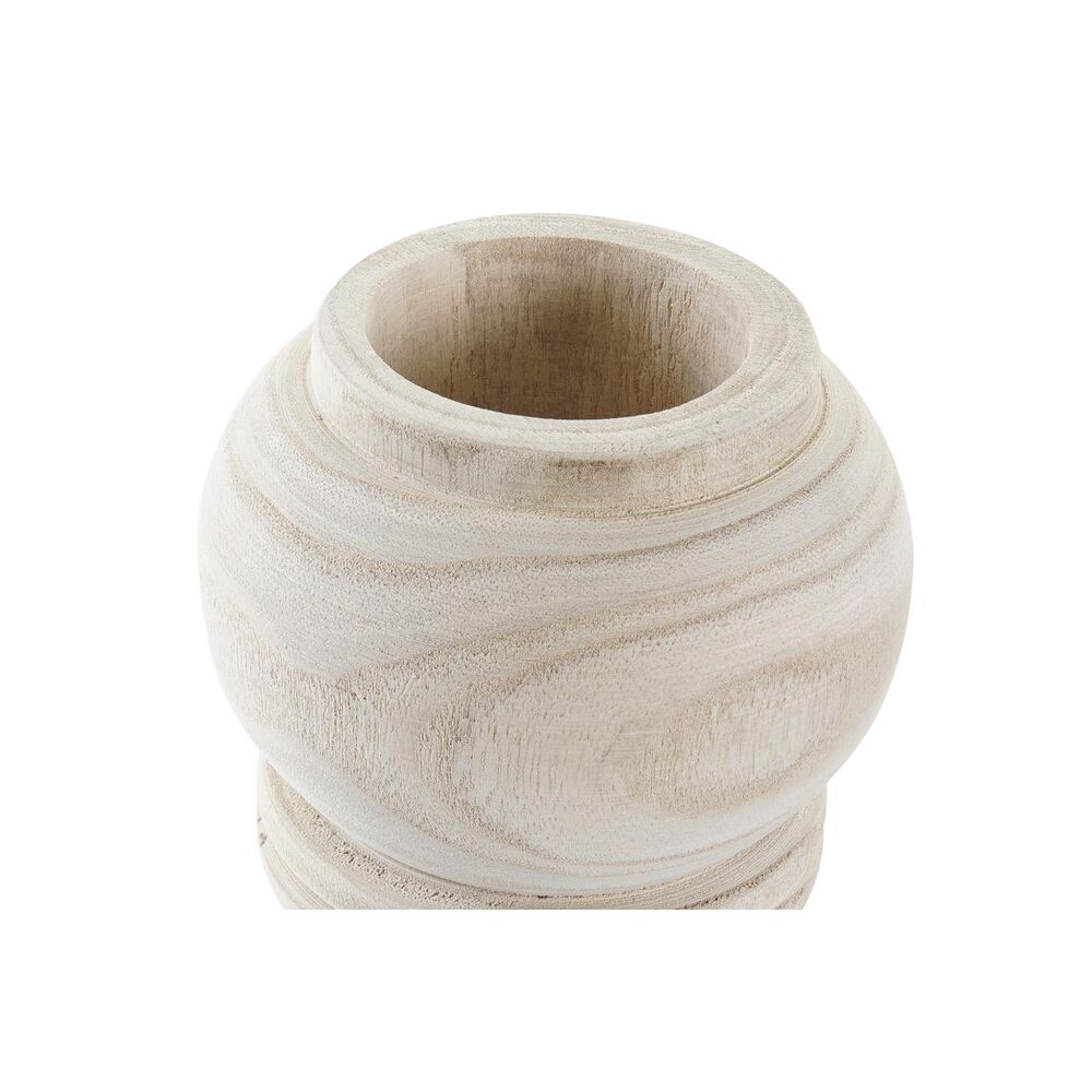 Vas DKD Home Decor Brun Naturell 12 x 12 x 26 cm - 2