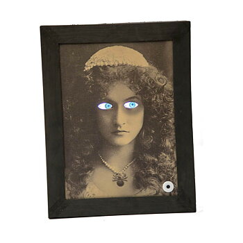 Halloweendekorationer My Other Me Tavla 4,5 x 30,5 x 39 cm Svart