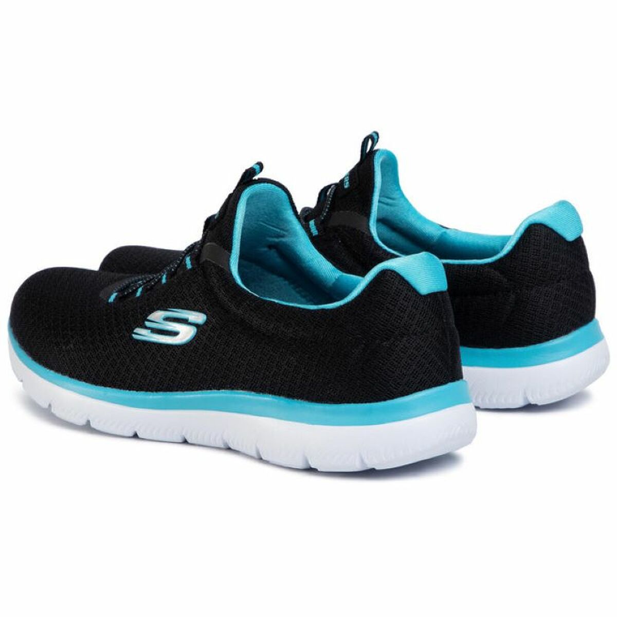 Promenadsko, Dam Skechers SUMMINTS 12980 Svart - 3