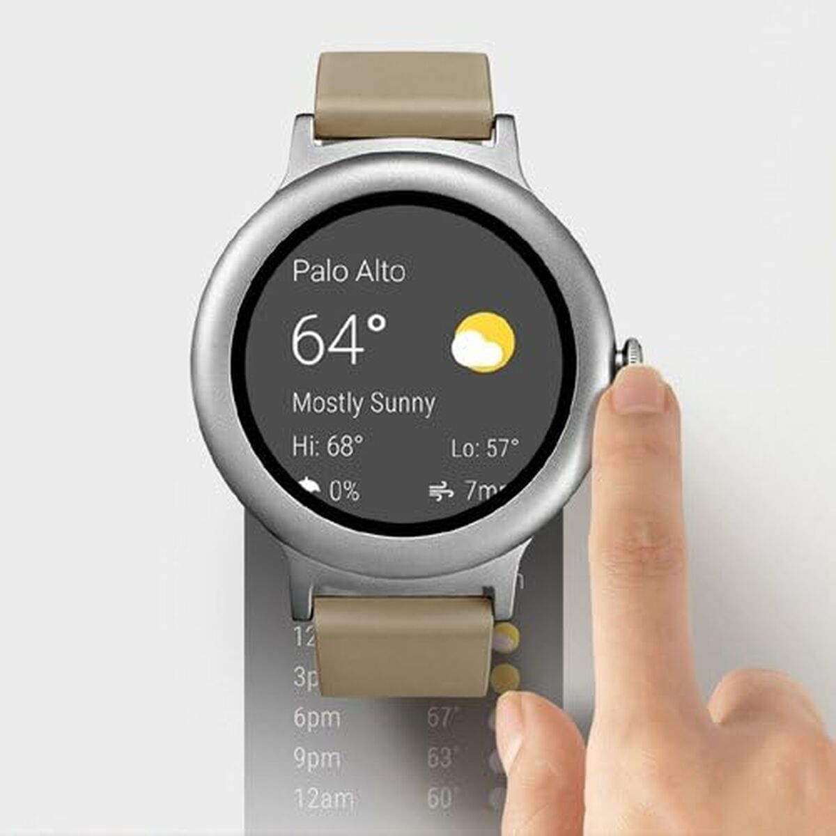 Smartklocka LG Wear 2.0 (Renoverade A+) - 2