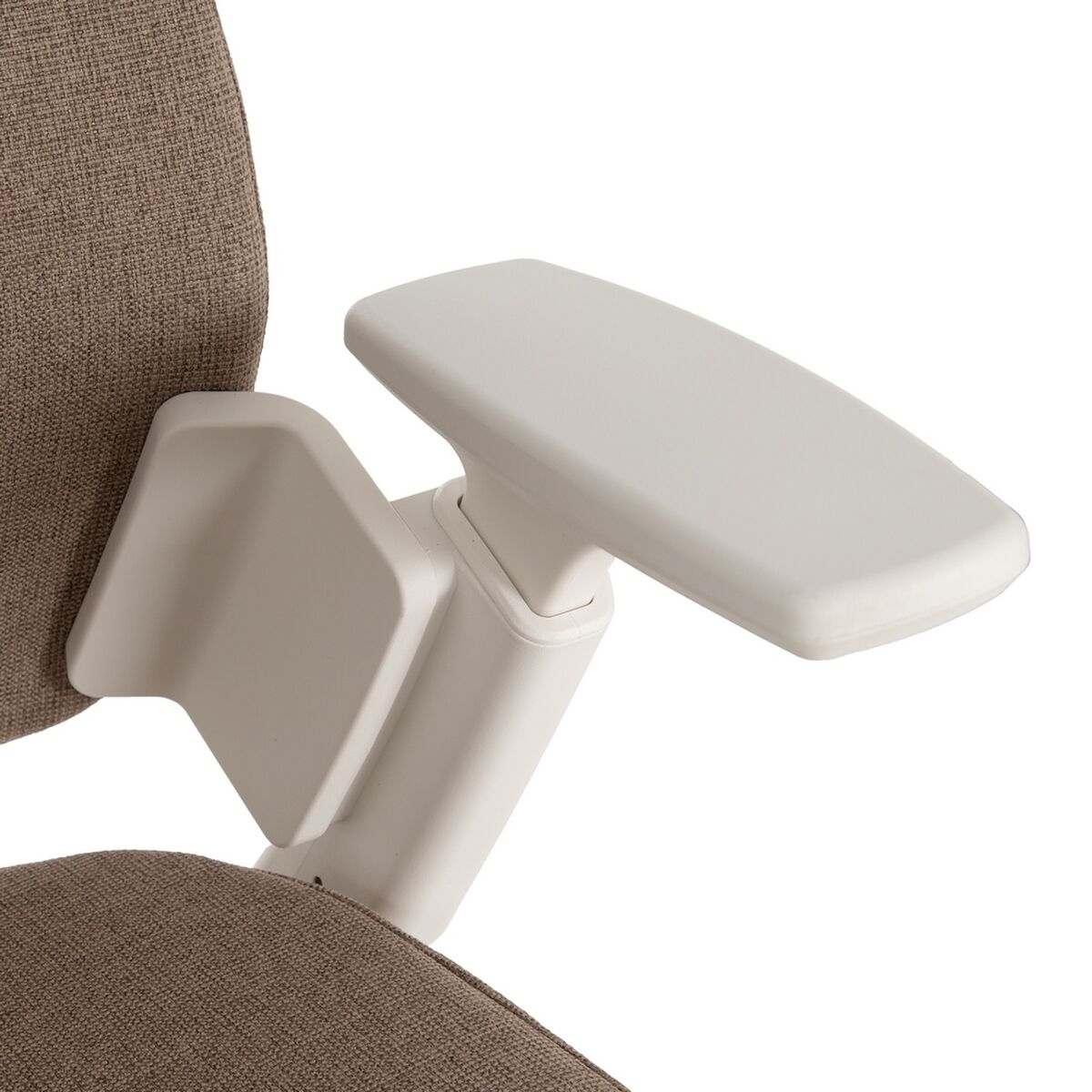 Kontorsstol Vit Beige-brun (taupe) 67,5 x 62 x 114,5 cm - 8