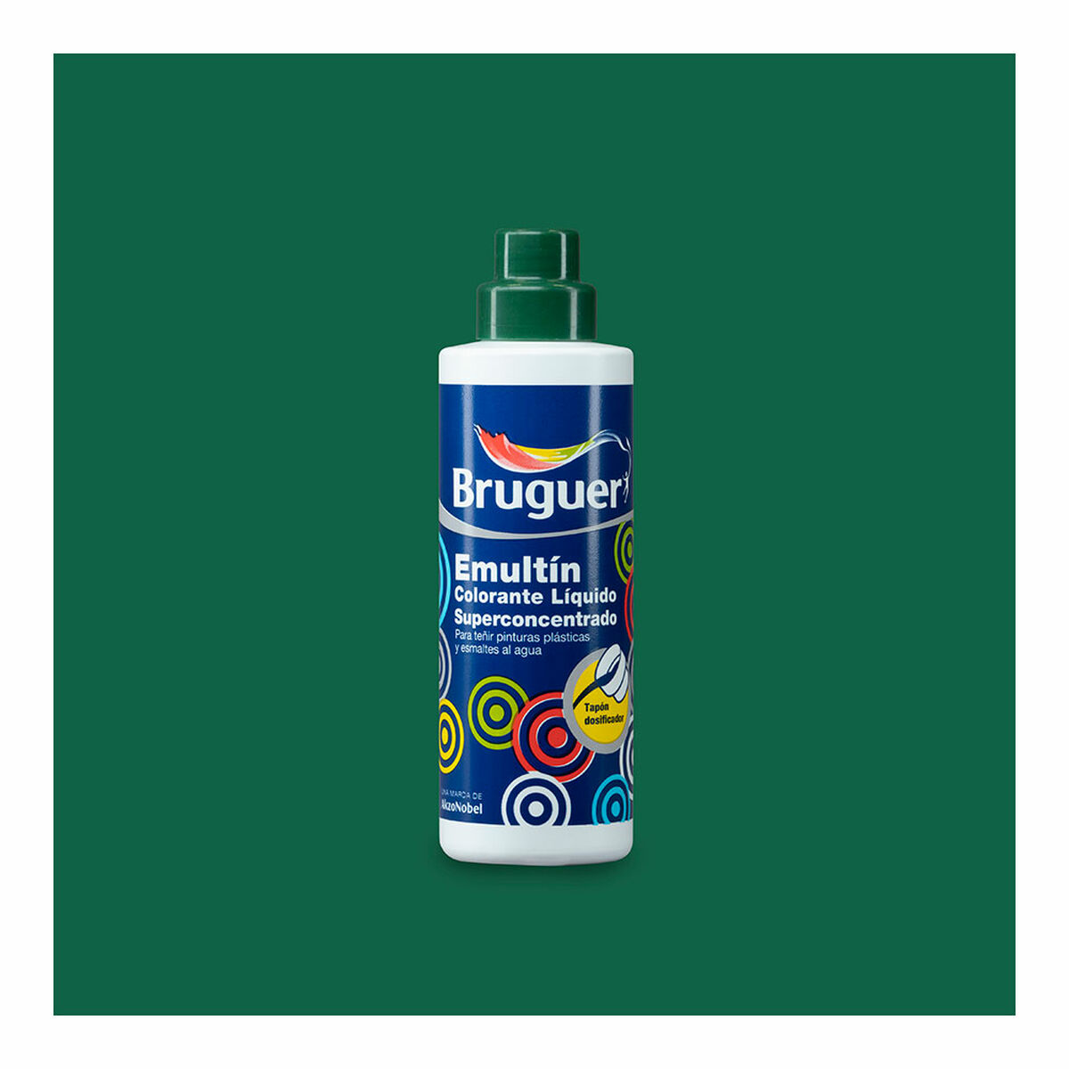 Flytande färgämne med hög koncentration Bruguer Emultin 5056651 50 ml Smaragdgrön - 2