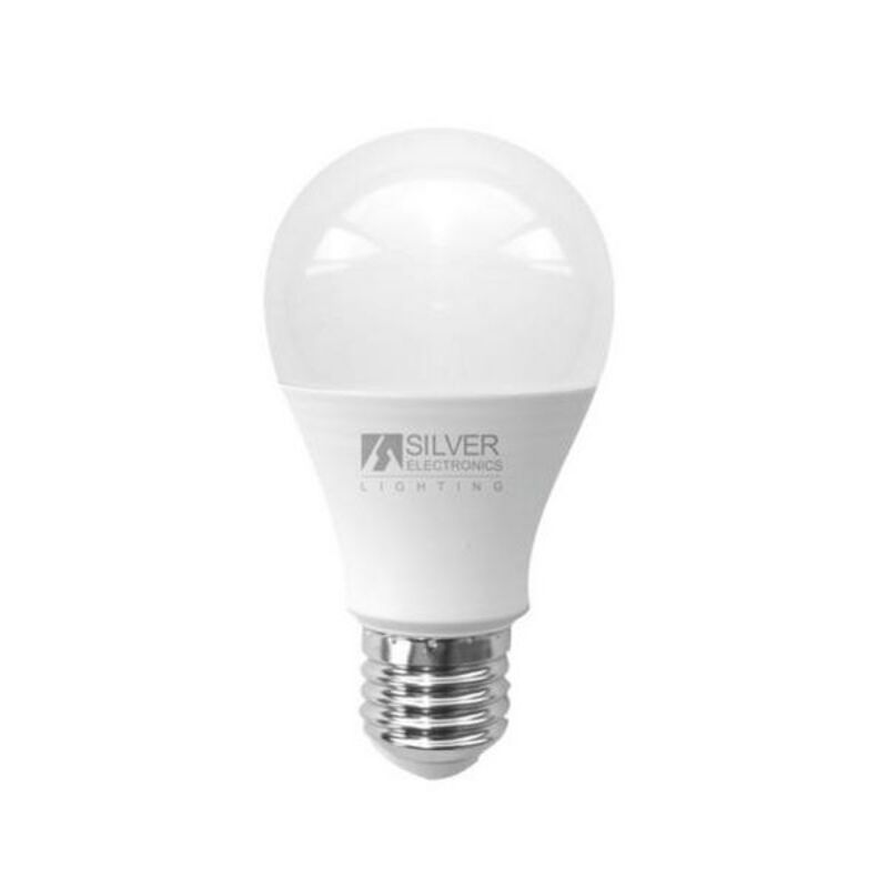 Sfärisk LED-lampa Silver Electronics ECO E27 15W Vitt ljus - 3