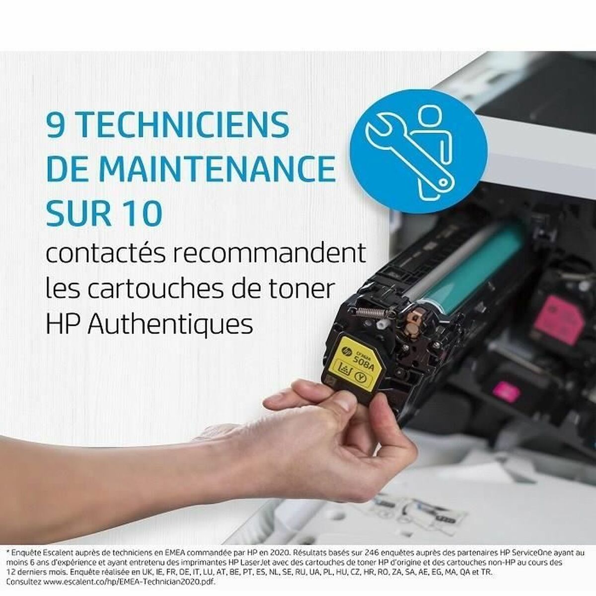 Original Toner HP 415X Svart - 4