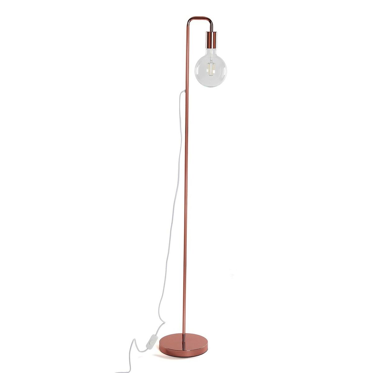 Golvlampa Versa Koppar 20 x 132,5 x 21 cm Metall - 2