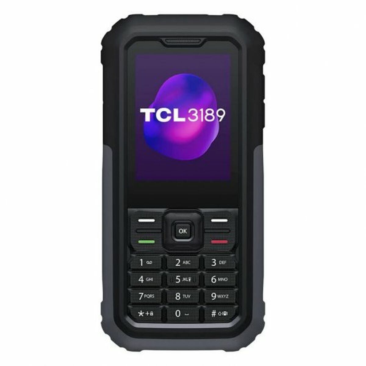 Mobiltelefon för seniorer TCL 3189 2,4" Grå Svart/Grå - 2