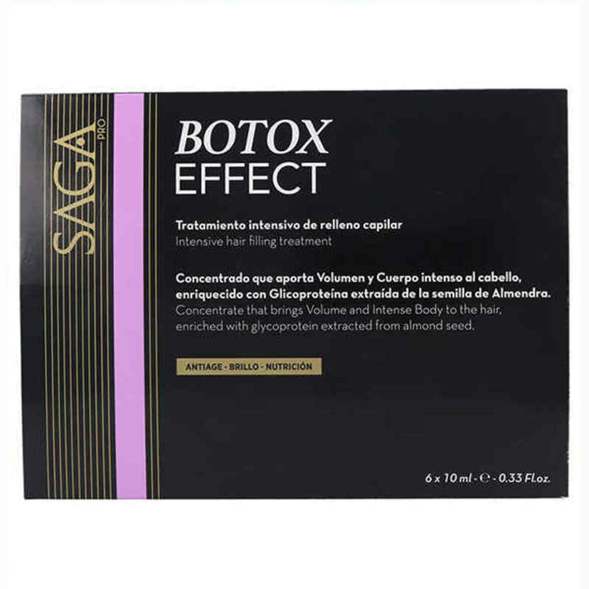 Volymgivande behandling Saga Pro B.T.X. (6 x 10 ml) - 2