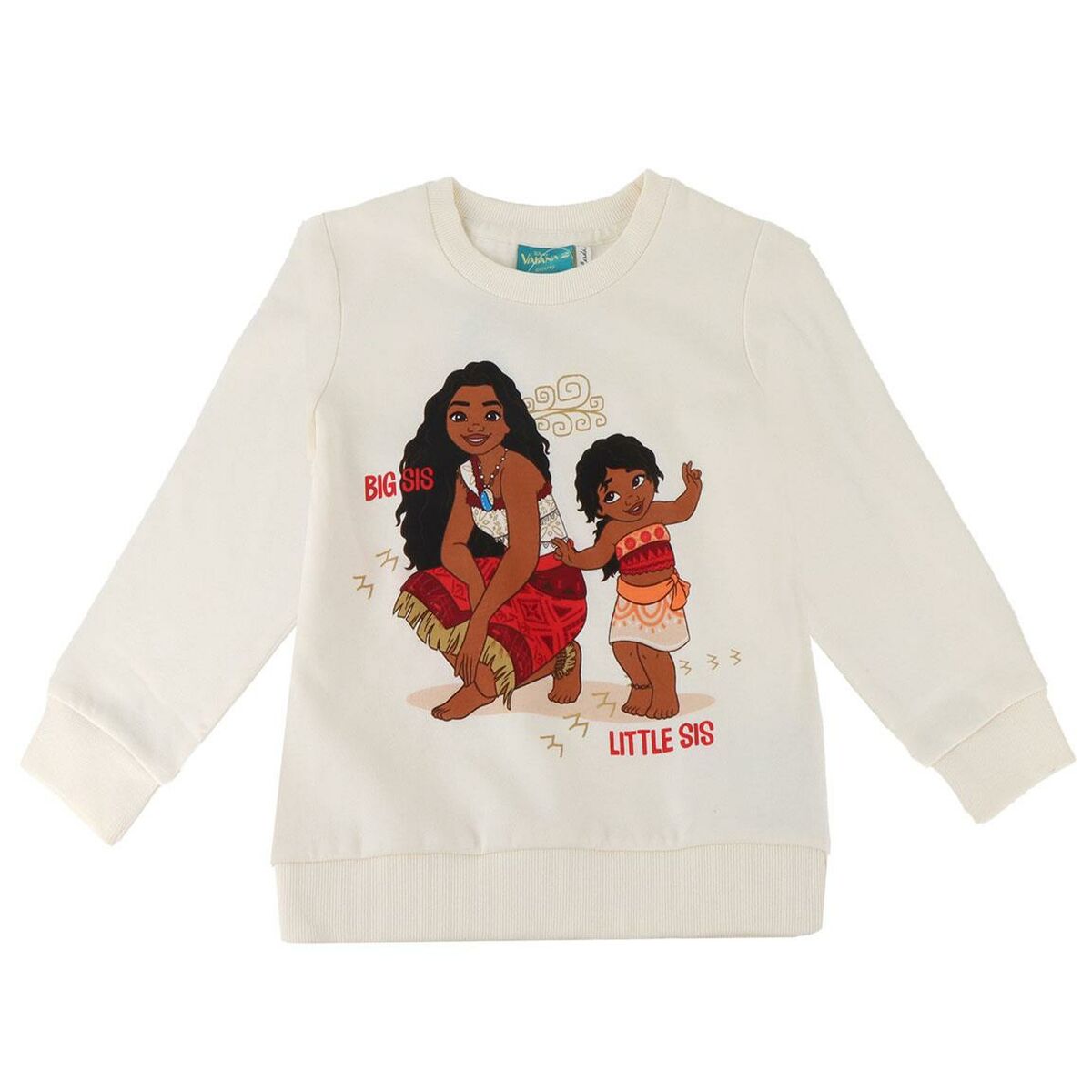 Luvtröja, Flickor Stitch Moana Beige