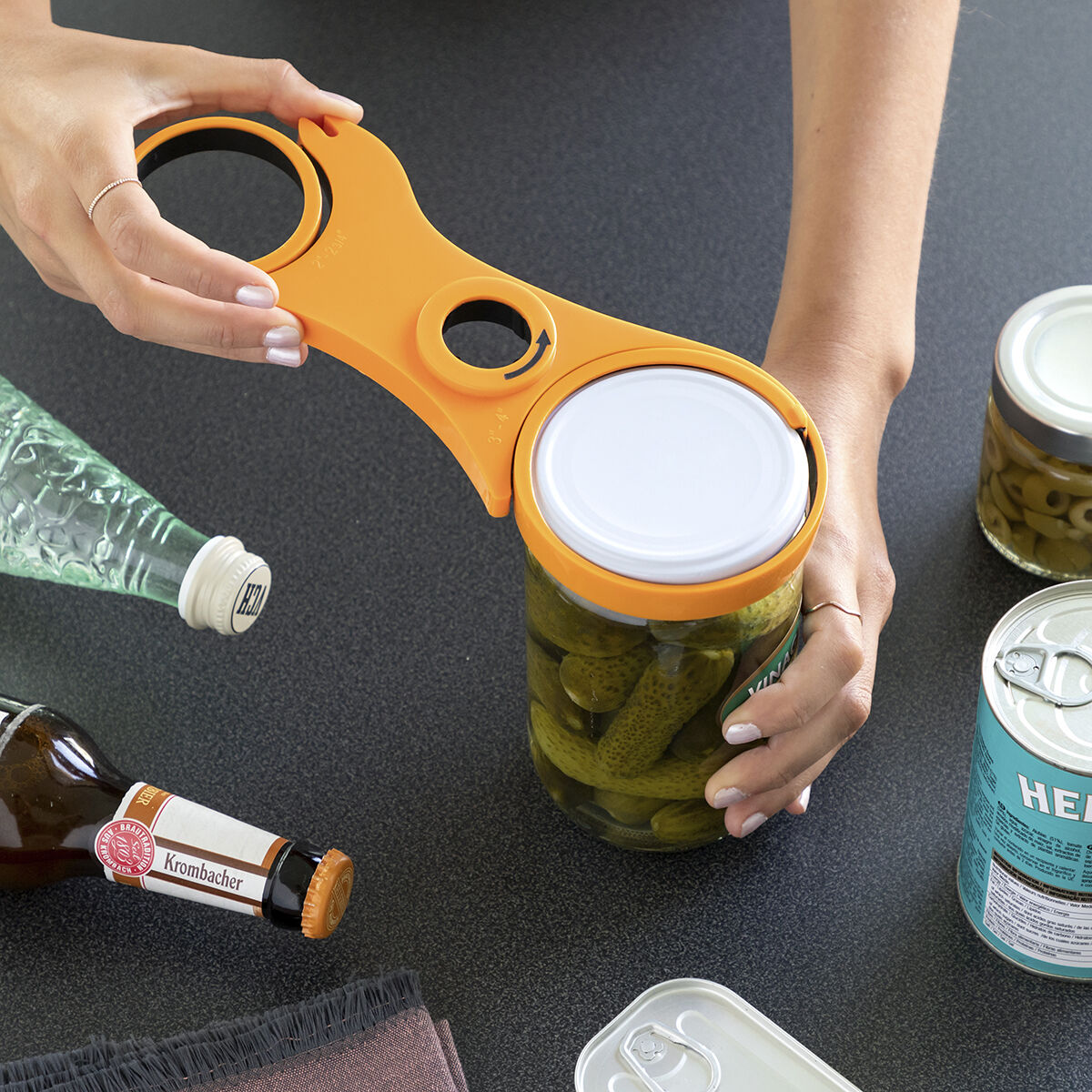 5-i-1 Multifunktionell Burköppnare InnovaGoods - 24