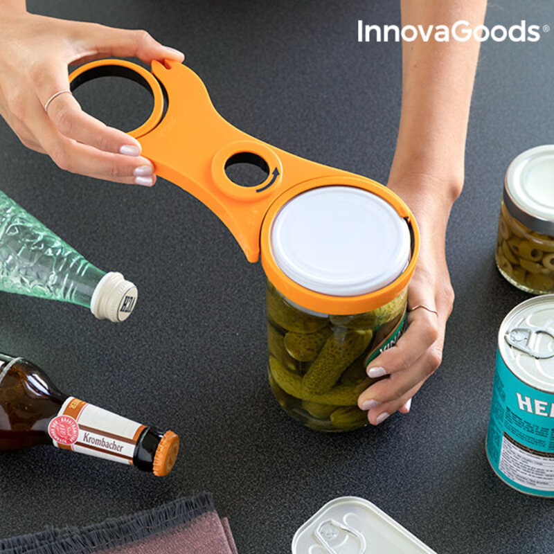5-i-1 Multifunktionell Burköppnare InnovaGoods - 9