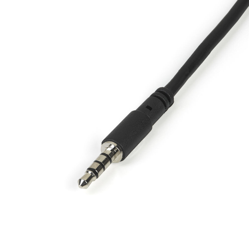 Audio Jack Adapter Startech MUYHSMFF             Svart 0,2 m - 4