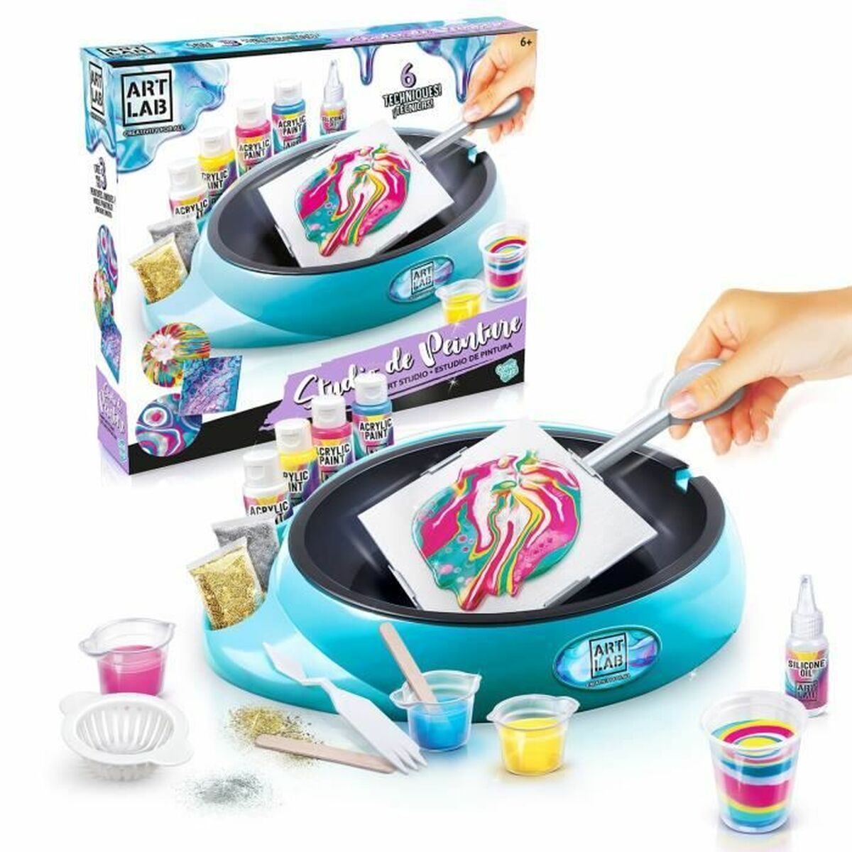 Målarset Canal Toys Pouring - 7