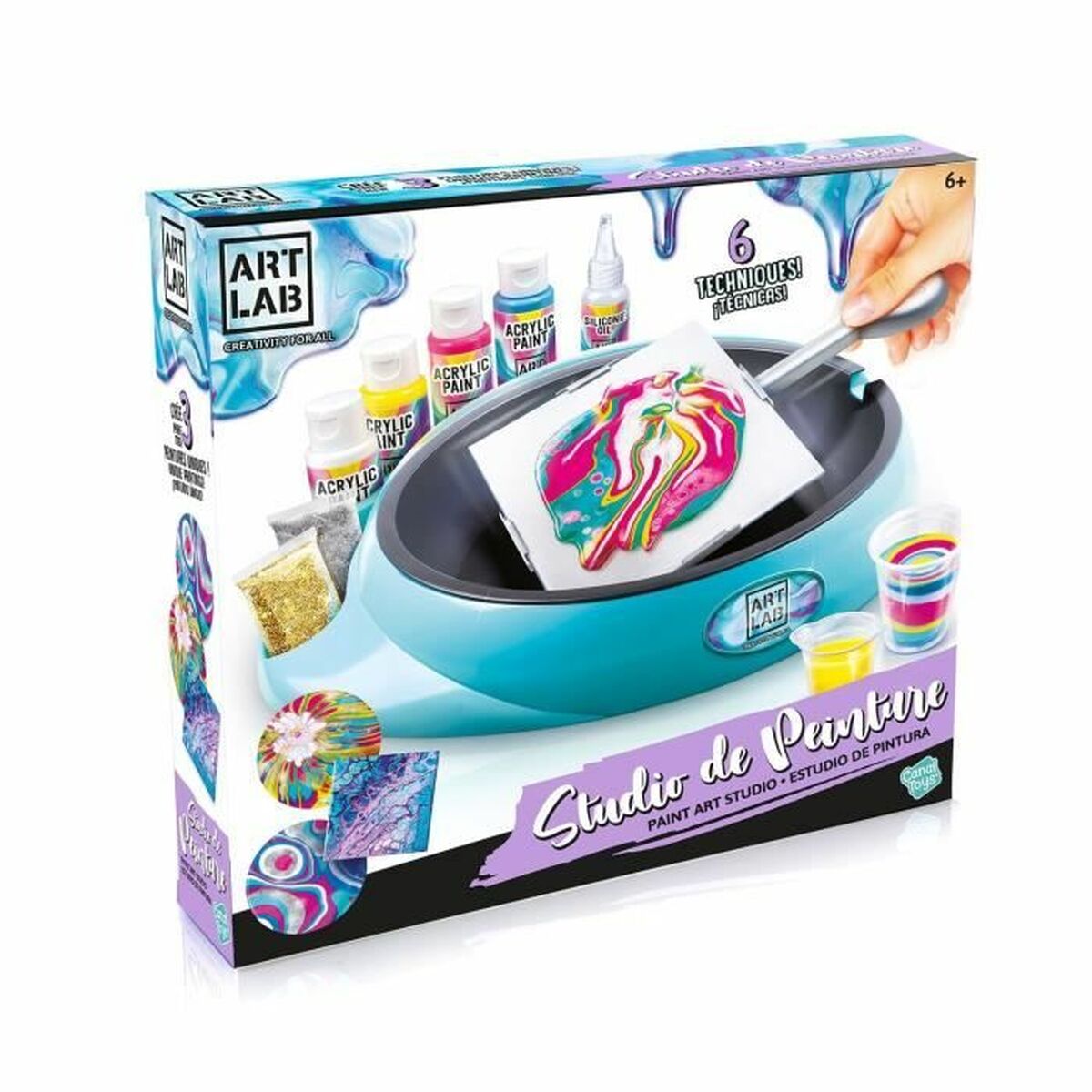 Målarset Canal Toys Pouring - 8