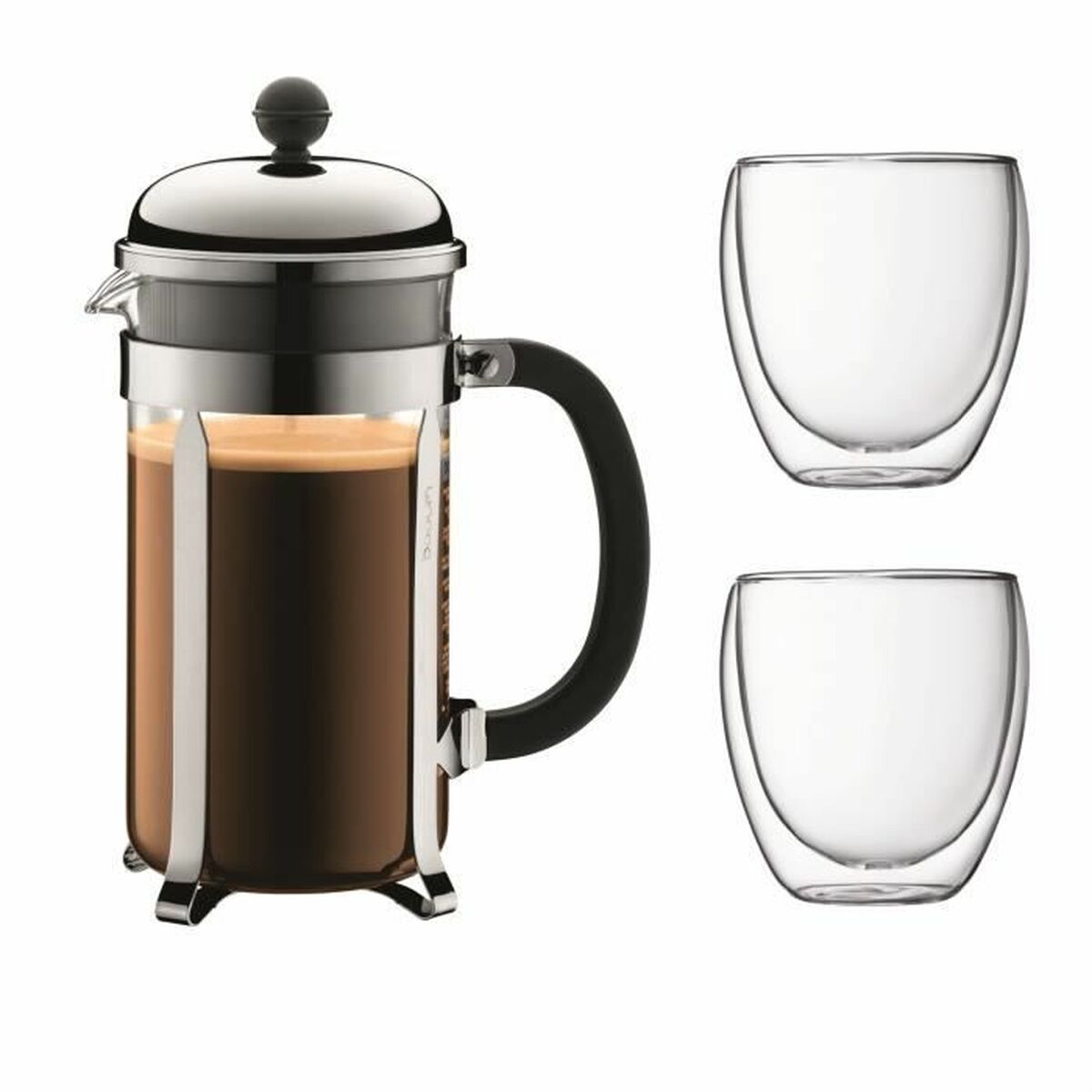 Kaffepress Bodum Grå 1 L 0,35 L (8 antal)
