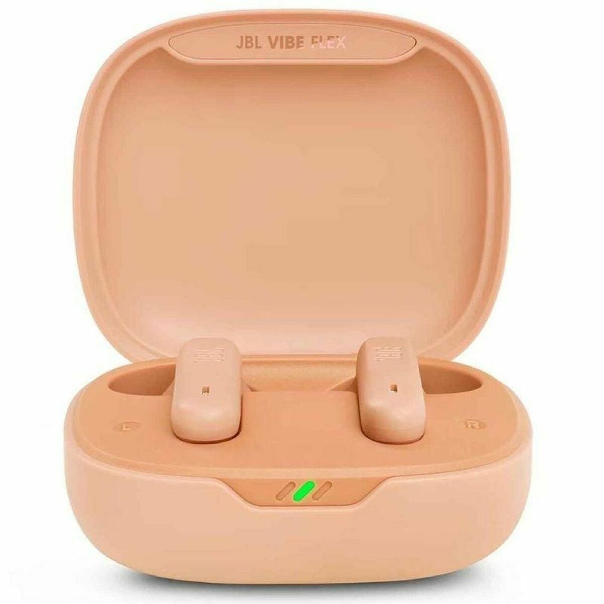 Trådlösa hörlurar med laddningsetui JBL Vibe Flex Beige