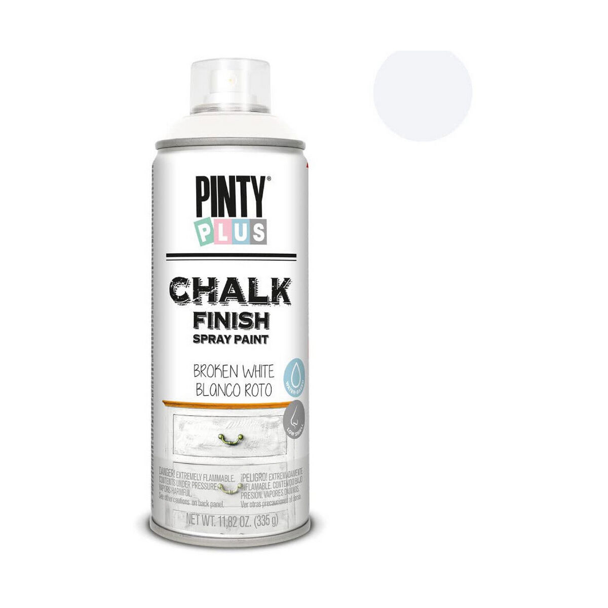 Sprejfärg Pintyplus CK788 Chalk 400 ml Vit Naturell - 2