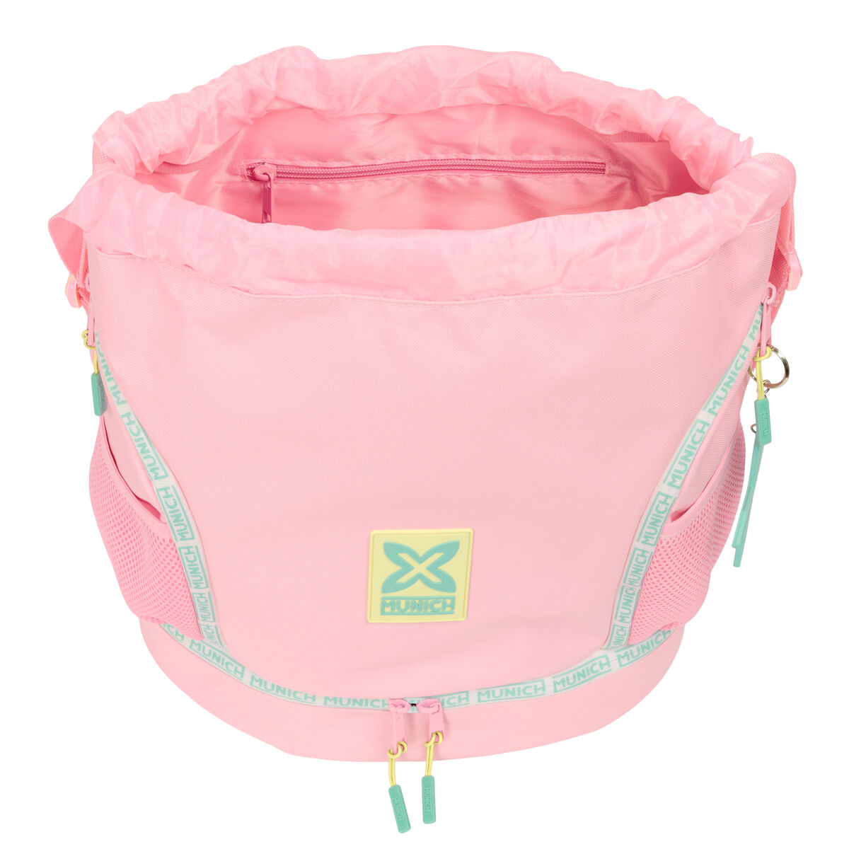Skopåse med remmar Munich Candy Rosa 35 x 40 x 1 cm - 4
