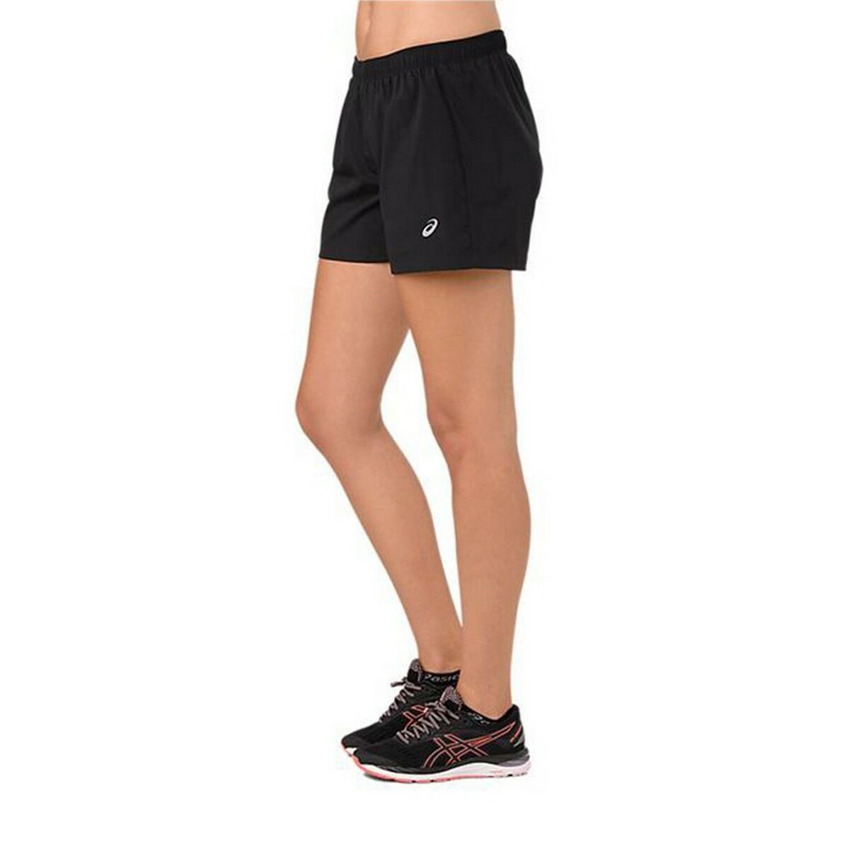 Sportshorts för kvinnor Asics Silver 4In Svart - 3
