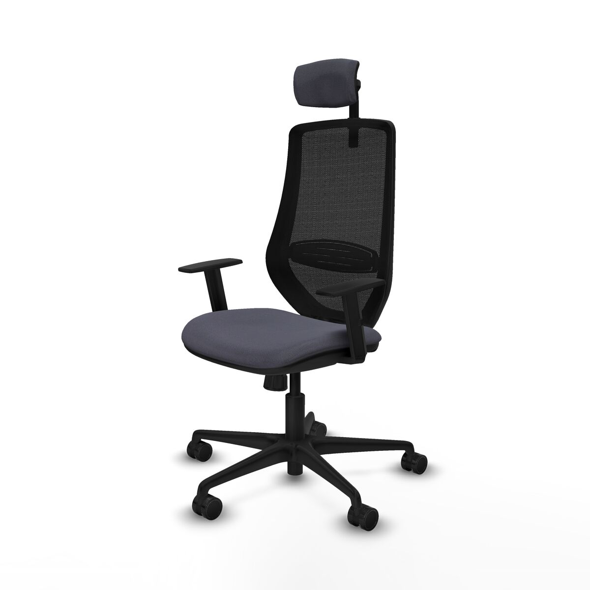 Kontorsstol Piqueras y Crespo D036N2W Mörkgrå - 2