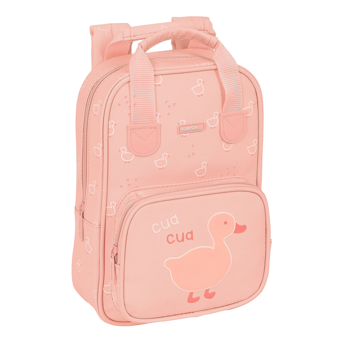 Skolryggsäck Safta Patito 20 x 28 x 8 cm Rosa