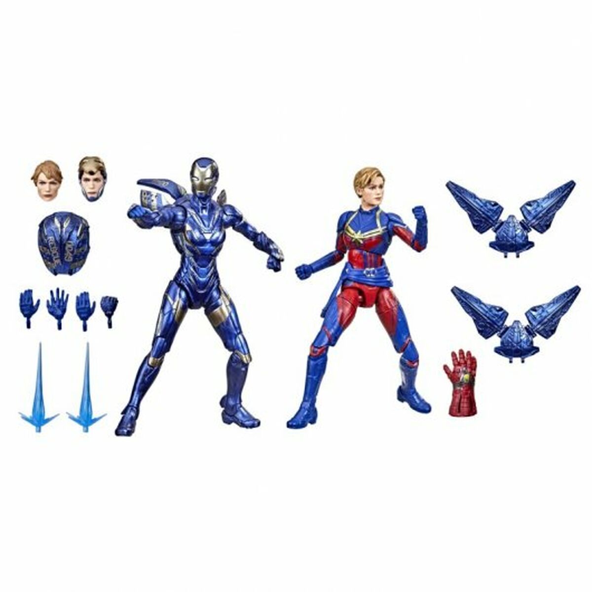 Actionfigurer Hasbro Legends Infinity Captain Marvel Casual - 6