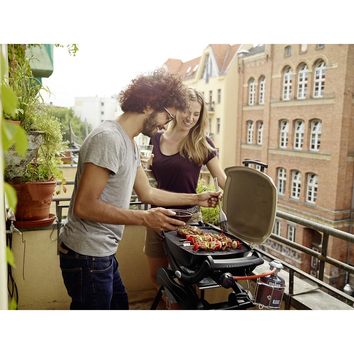 Grill Weber Q 1000 Genom gas Aluminium - 5