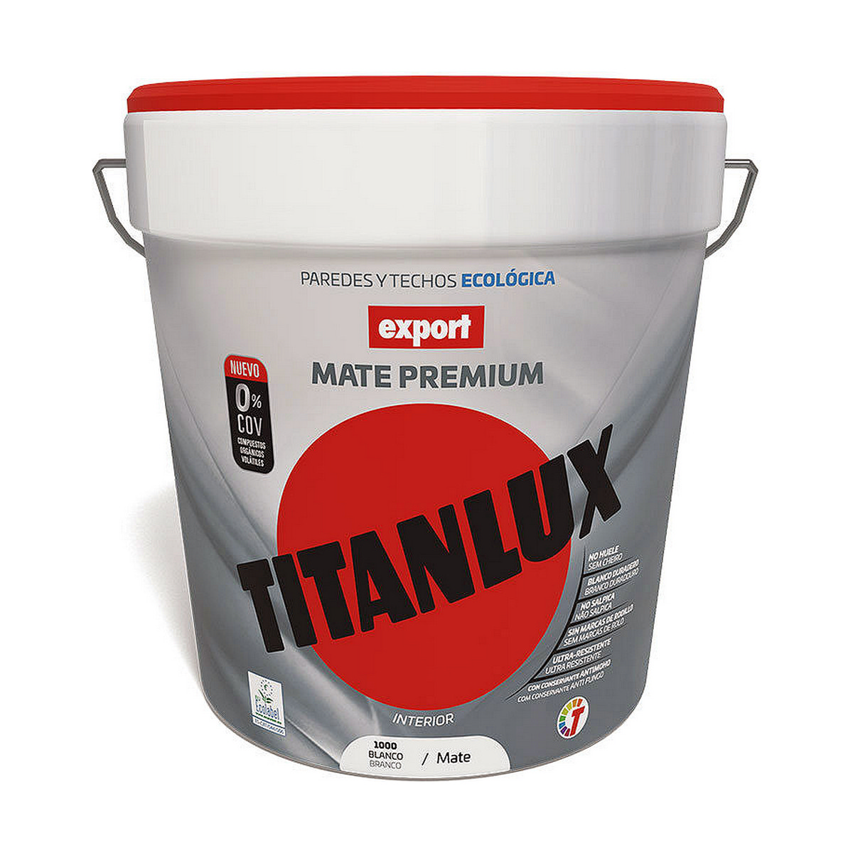Måla Titan Vit 4 L - 2