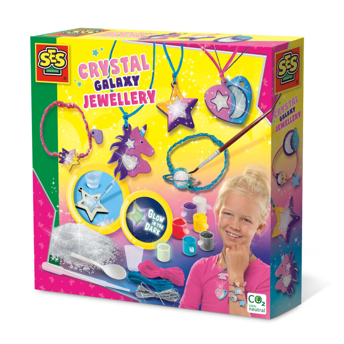 Pärlor SES Creative Crystal Galaxy Jewellery - 4