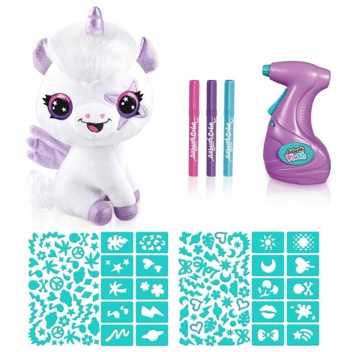 Lysande enhörning Canal Toys Vit Multicolour - 5