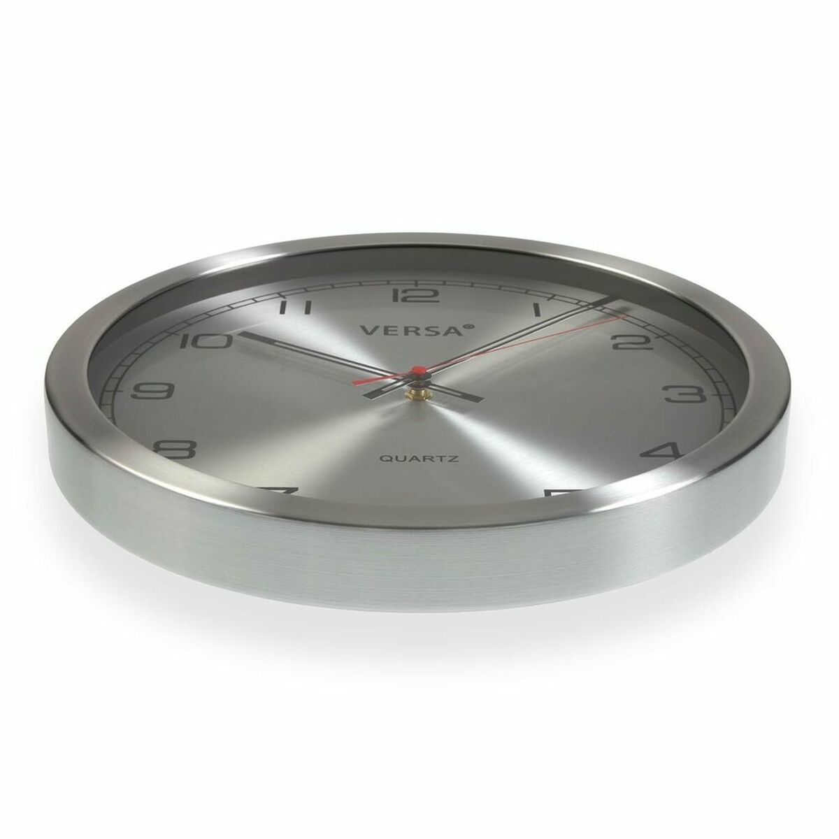 Väggklocka Versa Aluminium (4,1 x 35 x 35 cm) - 2