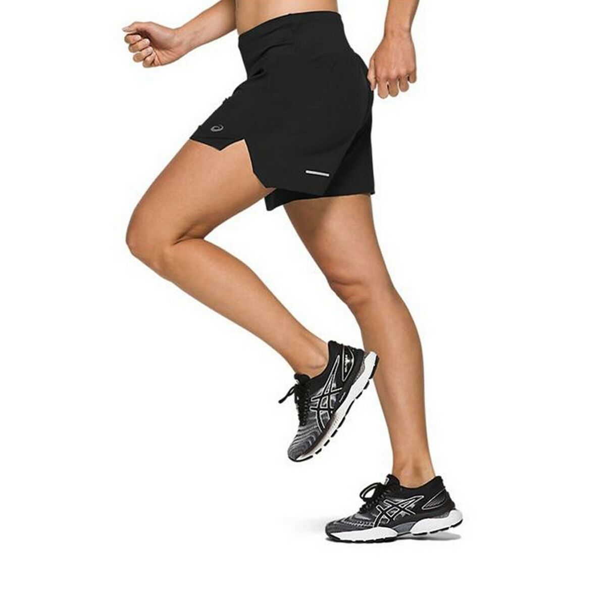 Sportshorts för kvinnor Asics Road 5.5In Svart - 4
