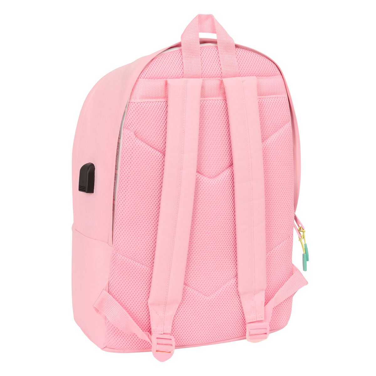 Skolryggsäck Munich +usb munich Rosa 31 x 44 x 18 cm - 5
