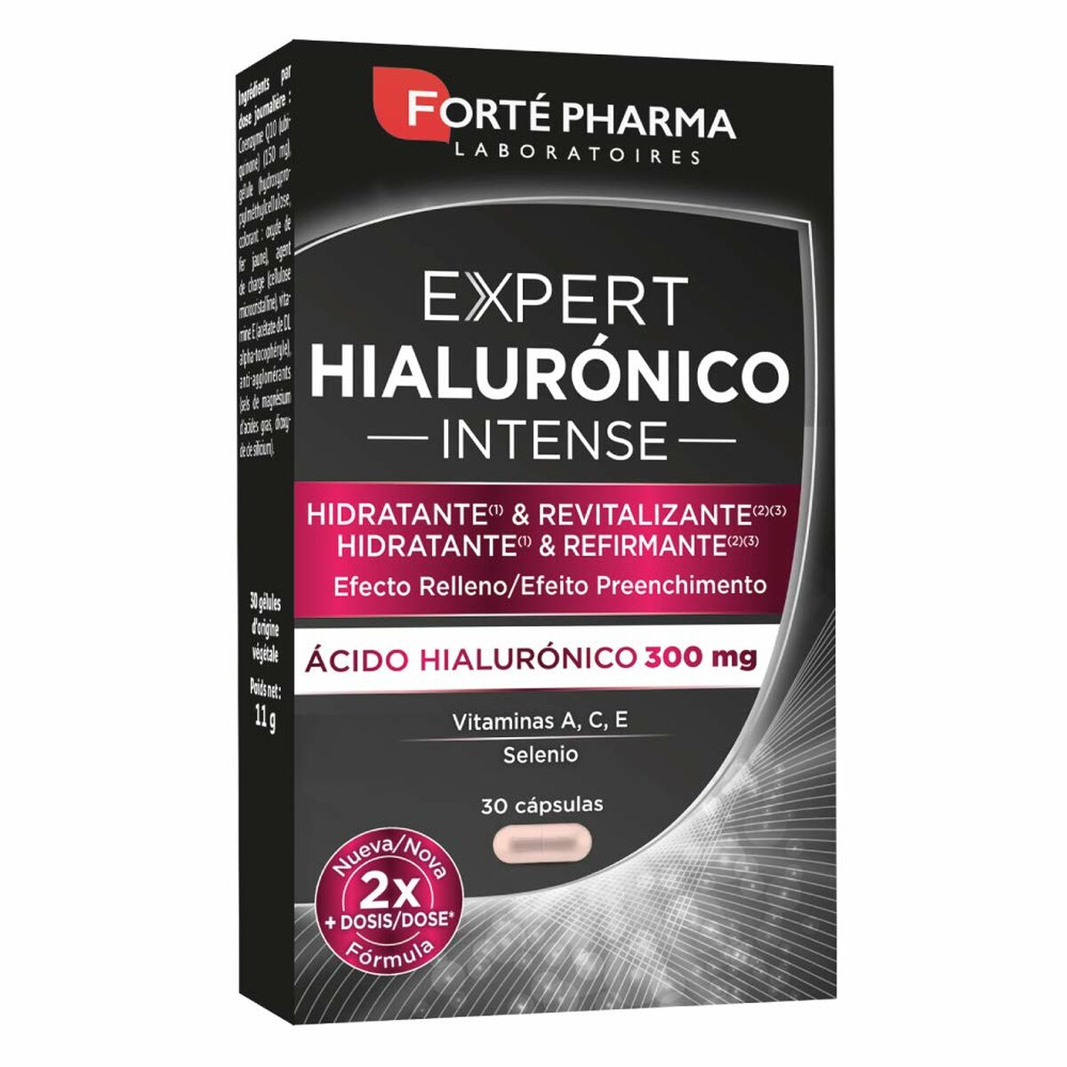 Kosttillskott Forté Pharma Expert Hyaluronsyra (30 Kapslar)